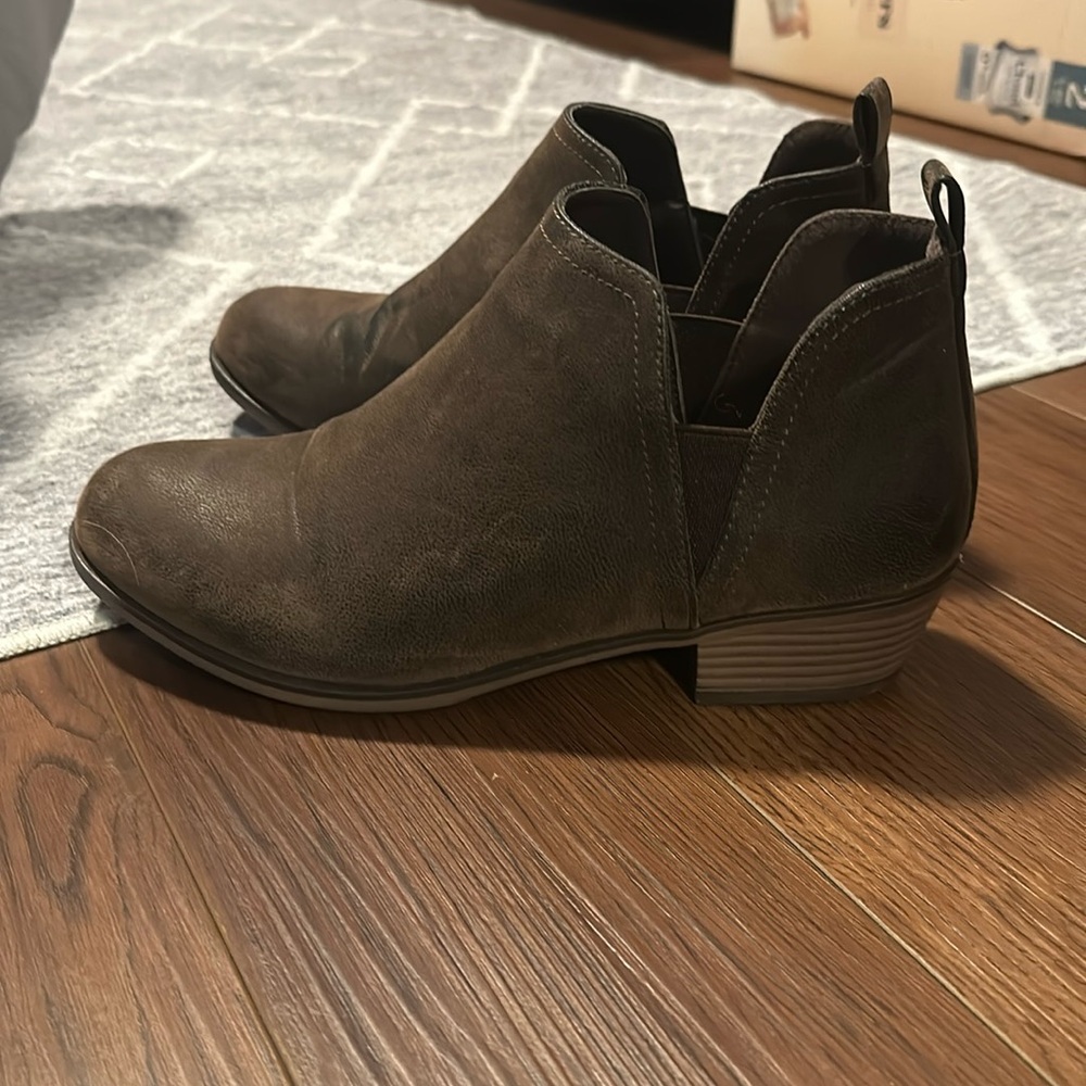 Brown Leather Boots